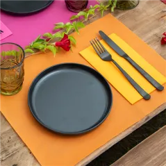 SETS DE TABLE SPUNBOND  60 G/M2 30x40 CM ORANGE PP (800 UNITÉ)