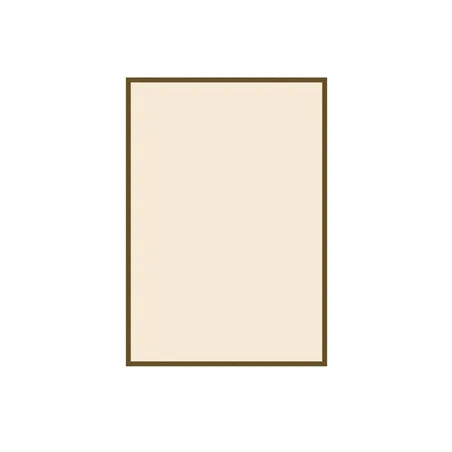 BRISTOLS PORTE-MENUS - LISERÉ MARRON