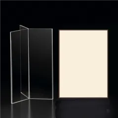 BRISTOLS PORTE-MENUS - LISERÉ MARRON  130 G/M2 15,3x21 CM IVOIRE CARTON (100 UNITÉ)