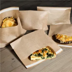 ENVELOPPES AVEC BASE AUTO-ADHÉSIVE 'KANGOO PACK' 50 G/M2 + 20 LDPE 21+3/3x17/11 CM NATUREL KRAFT (100 UNITÉ)