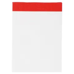 BLOCS NOTES (1/16) 80 FEUILLES   7,5x10,5 CM BLANC PAPIER (160 UNITÉ)