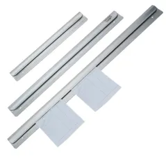RACK GLISSANT POUR COMMANDES   92x5,4 CM ARGENTE INOX (1 UNITÉ)