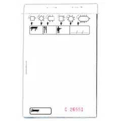 BLOCS COMMANDE TRIPLICATA 50x3 FEUILLES