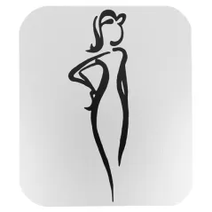 PLAQUE AUTO-ADHESIVE "DAMES"