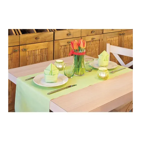 SERVIETTES LIKE LINEN  70 G/M2 40x40 CM PISTACHE SPUNLACE (600 UNITÉ)