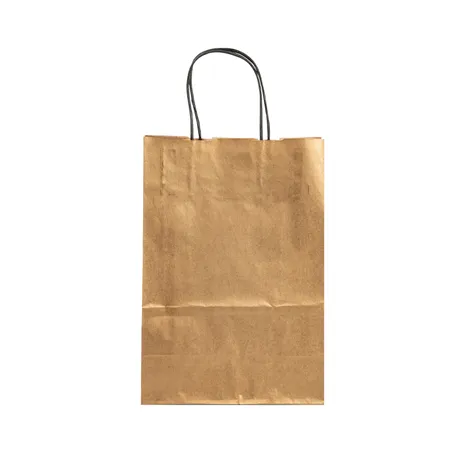 SACS SOS COULEUR UNIQUE  80 G/M2 20+10x29 CM OR KRAFT (250 UNITÉ)