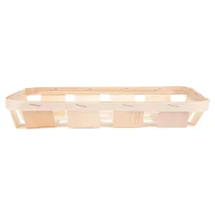 CORBEILLES WOOD  26x12,5x4 CM NATUREL BOIS (120 UNITÉ)
