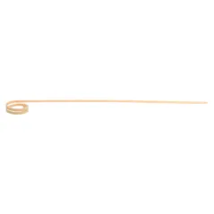 PIQUES "SPIRALE" BAMBOO  20 (h) CM NATUREL BAMBOU (100 UNITÉ)