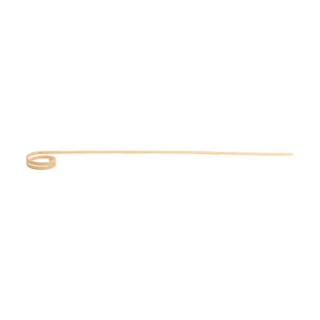 PIQUES "SPIRALE" BAMBOO  20 (h) CM NATUREL BAMBOU (100 UNITÉ)