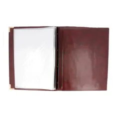 PORTE MENU 8 POCHETTES DIN-A4