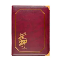 CARTE DES VINS 8 POCHETTES DIN-A4