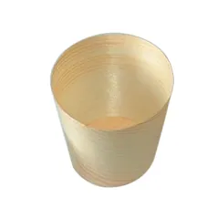 MINI VERRES EN FEUILLE DE PEUPLIER
