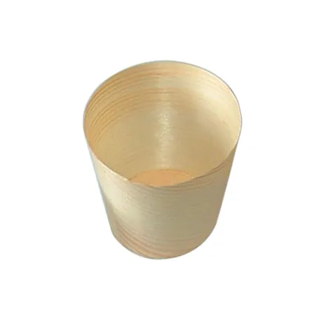 MINI VERRES EN FEUILLE DE PEUPLIER
