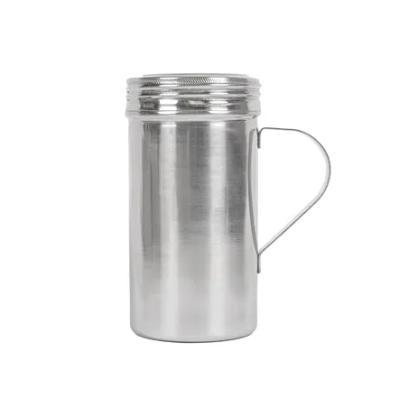 SAUPOUDREUSE SEL AVEC ANSE  445 ML- 15 oz Ø 7x13 CM ARGENTE INOX (1 UNITÉ)