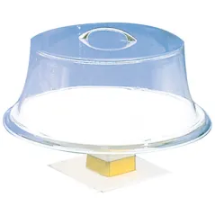 COUPOLE CYLINDRIQUE ACRYLIQUE   Ø 30,3x16 CM TRANSPARENT PLASTIQUE (1 UNITÉ)