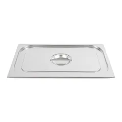 COUVERCLE 1/1 POUR RÉF. 181.63/64/65   53x32,5x3,7 CM ARGENTE INOX (1 UNITÉ)