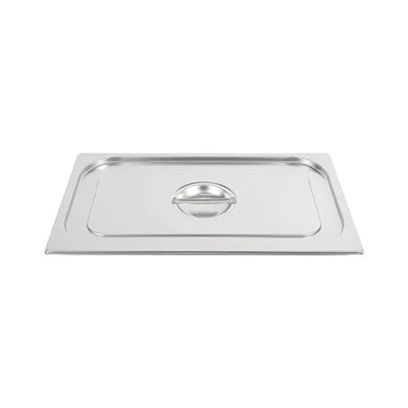 COUVERCLE 1/1 POUR RÉF. 181.63/64/65   53x32,5x3,7 CM ARGENTE INOX (1 UNITÉ)