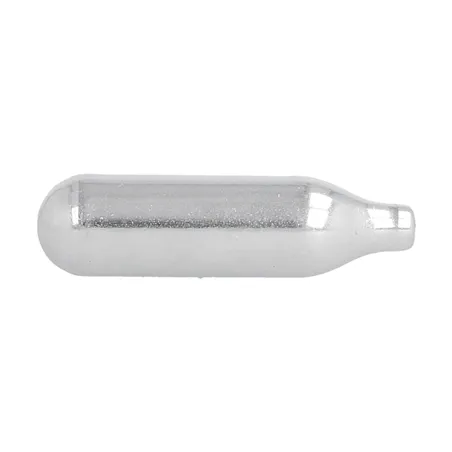 10 U. RECHARGES SIPHON   9,2x6,5x3,5 CM ARGENTE INOX (1 UNITÉ)