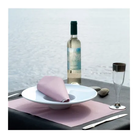 SERVIETTES 'DRY COTTON' 55 G/M2 40x40 CM BORDEAUX AIRLAID (700 UNITÉ)