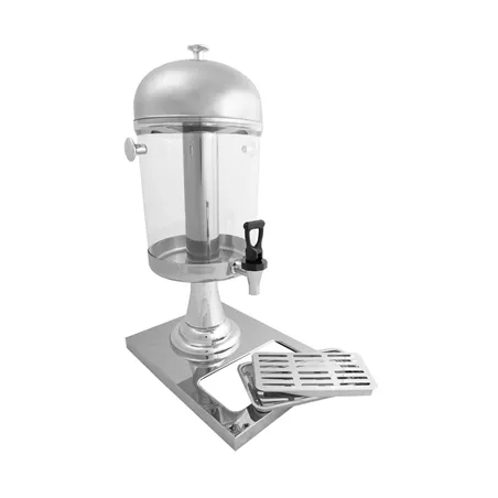 DISTRIBUTEUR DE JUS  8 L 35x26x58,5 CM ARGENTE INOX (1 UNITÉ)