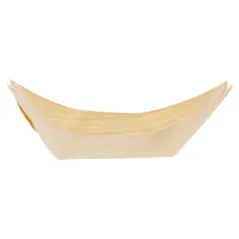 BARQUETTES EN FEUILLE DE PEUPLIER WOOD  14x8x2 CM NATUREL BOIS (2000 UNITÉ)