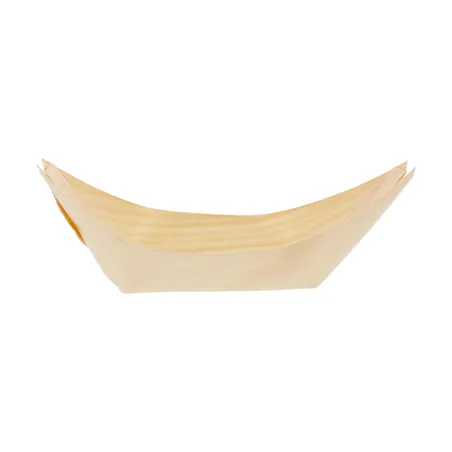 BARQUETTES EN FEUILLE DE PEUPLIER WOOD  14x8x2 CM NATUREL BOIS (2000 UNITÉ)
