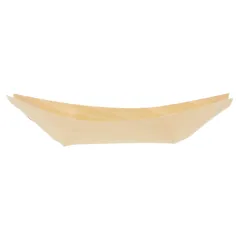 BARQUETTES EN FEUILLE DE PEUPLIER WOOD  17x8,5x2 CM NATUREL BOIS (1000 UNITÉ)