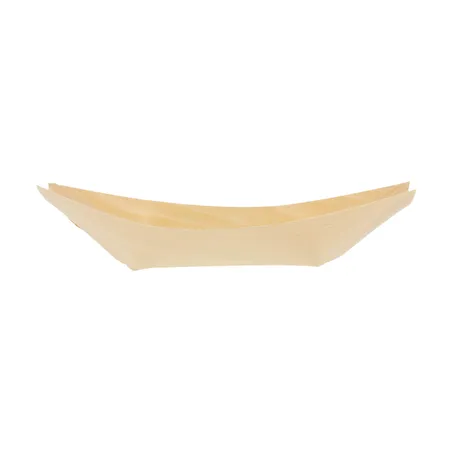 BARQUETTES EN FEUILLE DE PEUPLIER WOOD  17x8,5x2 CM NATUREL BOIS (1000 UNITÉ)