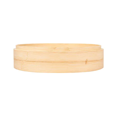 RÉCIPIENTS MAXI DIM-SUM BAMBOO  Ø 30x6 CM NATUREL BAMBOU (4 UNITÉ)