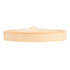 COUVERCLES MAXI DIM-SUM BAMBOO Ø 30x3 CM NATUREL BAMBOU (4 UNITÉ)