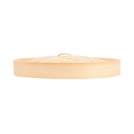 COUVERCLES MAXI DIM-SUM BAMBOO  Ø 30x3 CM NATUREL BAMBOU (4 UNITÉ)