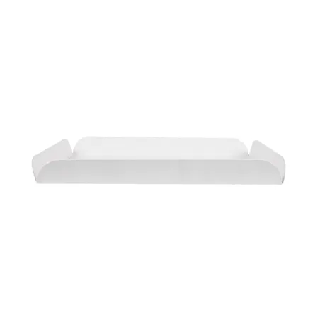 CARRÉS RAINÉS   15x15+2 CM BLANC CARTON (250 UNITÉ)