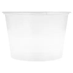RÉCIPIENTS INJECTÉS MICRO-ONDABLES  525 ML Ø 11,5x8 CM TRANSPARENT PP (500 UNITÉ)
