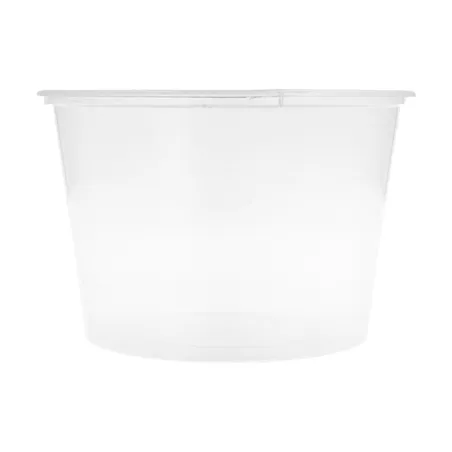 RÉCIPIENTS INJECTÉS MICRO-ONDABLES  525 ML Ø 11,5x8 CM TRANSPARENT PP (500 UNITÉ)