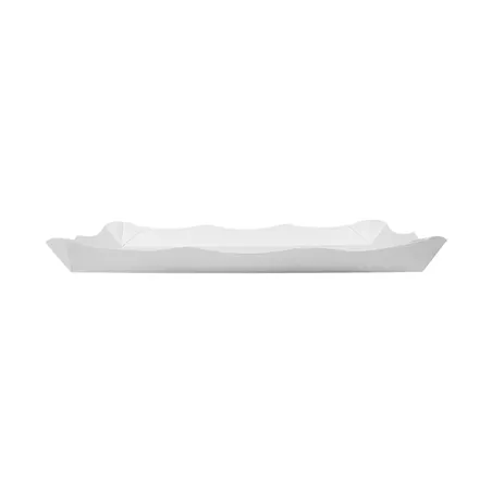 PLATEAUX SELF-SERVICE MICRO-CANNEL   24x31 CM BLANC MICROCANAL (50 UNITÉ)