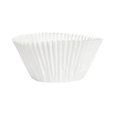 CAPSULES PETIT FOURS  50 G/M2 Ø 5,7x4,8 CM BLANC PARCH.INGRAISSABLE (500 UNITÉ)