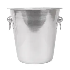 SEAU À CHAMPAGNE AVEC POIGNÉES ARTINOX  Ø 21x21 CM ARGENTE INOX (1 UNITÉ)