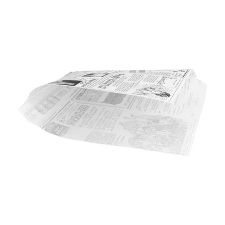 PAPIER INGRAISSABLES OUVERT 2 CÔTÉS 'TIMES' 35 G/M2 16x16,5 CM BLANC PARCH.INGRAISSABLE (500 UNITÉ)