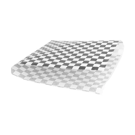 PAPIER INGRAISSABLES OUVERT 2 CÔTÉS 'BLACK FITIPALDI' 32 G/M2 17x18 CM BLANC PARCH.INGRAISSABLE (500 UNITÉ)