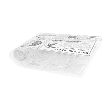 PAPIER INGRAISSABLES OUVERT 2 CÔTÉS 'TIMES' 35 G/M2 17x18 CM BLANC PARCH.INGRAISSABLE (500 UNITÉ)