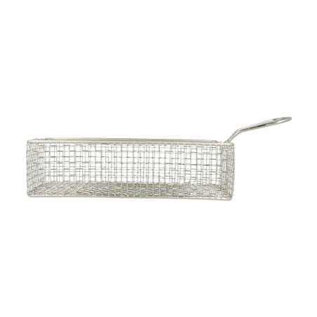 MINI FRITEUSES LONGUES ARTINOX  22x10x6 CM ARGENTE INOX (6 UNITÉ)