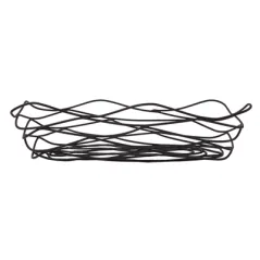 BASKET RECTANGULAIRE ARTINOX  25,5x12,5x6 CM NOIR ACIER (1 UNITÉ)