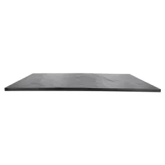 PLATEAUX GN 1/2 IMITATION ARDOISE ASAMI WARE  32,5x26x0,6 CM NOIR MÉLAMINE (5 UNITÉ)