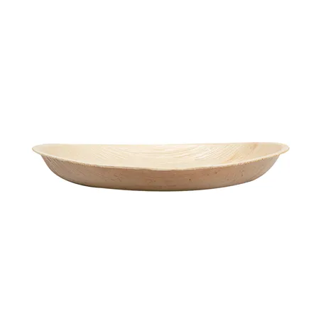 ASSIETTES RONDES ARECA  Ø 25x2,5 CM NATUREL ARECA (200 UNITÉ)