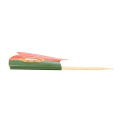 PETITS DRAPEAUX - PORTUGAL 4x3/6,5 CM ASSORTI BOIS (144 UNITÉ)