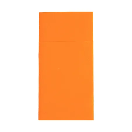 SERVIETTES KANGOUROU  55 G/M2 40x40 CM MANDARINE AIRLAID (700 UNITÉ)