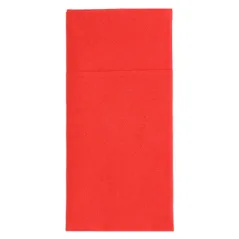 SERVIETTES KANGOUROU  55 G/M2 40x40 CM ROUGE AIRLAID (700 UNITÉ)