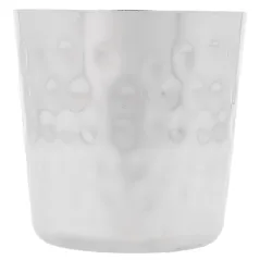 POTS À FRITES CLASSIQUES, MARTELÉ ARTINOX  Ø 8,5x8,5 CM ARGENTE INOX (12 UNITÉ)