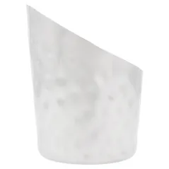 POTS À FRITES TRONQUÉS, MARTELÉ ARTINOX  Ø 8,5x8,5 CM ARGENTE INOX (12 UNITÉ)