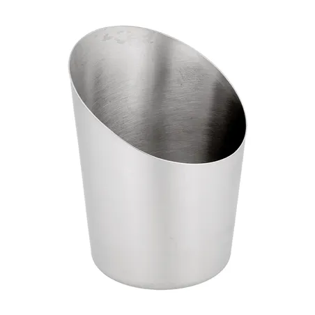 POTS À FRITES TRONQUÉS, LISSES